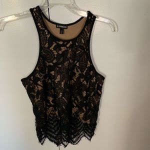 express lace blouse